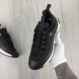 Chanel Men’s  Black CC Runners - Uk 7