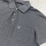 Louis Vuitton Men’s Grey Damier Polo - Medium