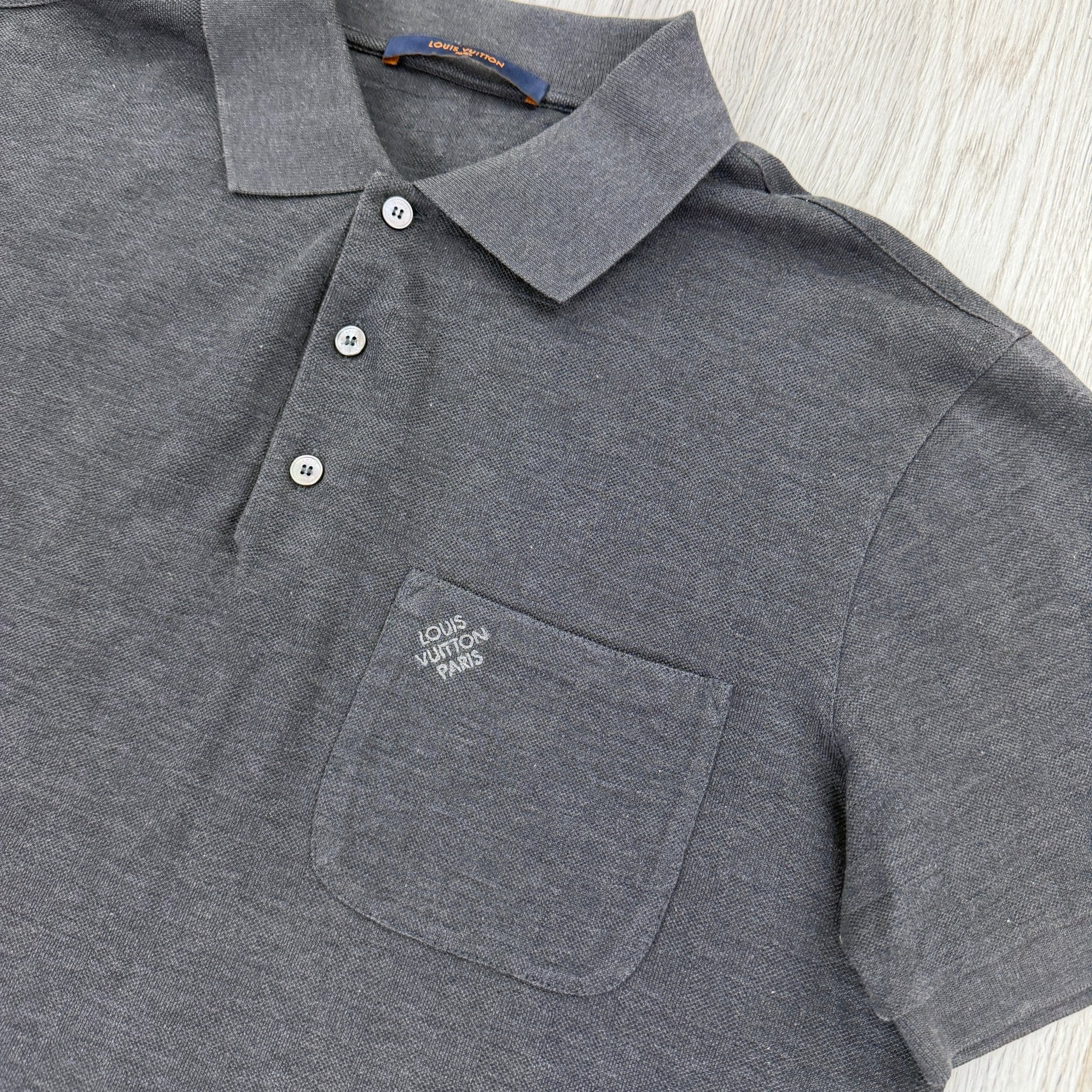 Louis Vuitton Men’s Grey Damier Polo - Medium - Morely TrendsLouis Vuitton Type here:)