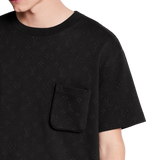 Louis Vuitton Signature 3D Pocket Monogram T-Shirt - Black