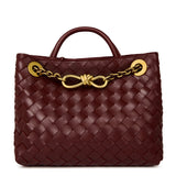 Bottega Veneta Small Andiamo With Chain