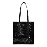 Prada Embroidery Patchwork Tote Bag