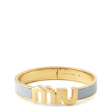 Miu Miu Miu Logo Bangle