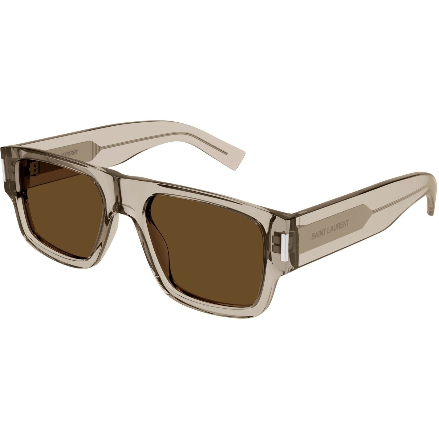 Saint Laurent 659 Beige Brown Sunglasses