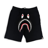Bape Men’s Black Front Shark Shorts