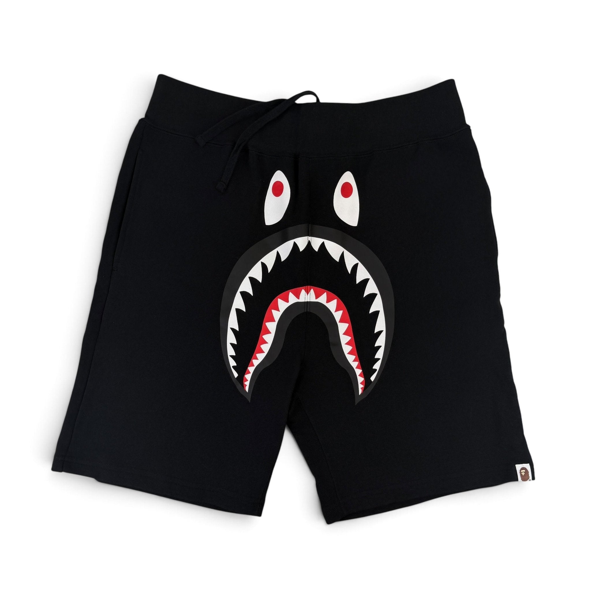 Bape Men’s Black Front Shark Shorts - Morely TrendsBape Type here:)