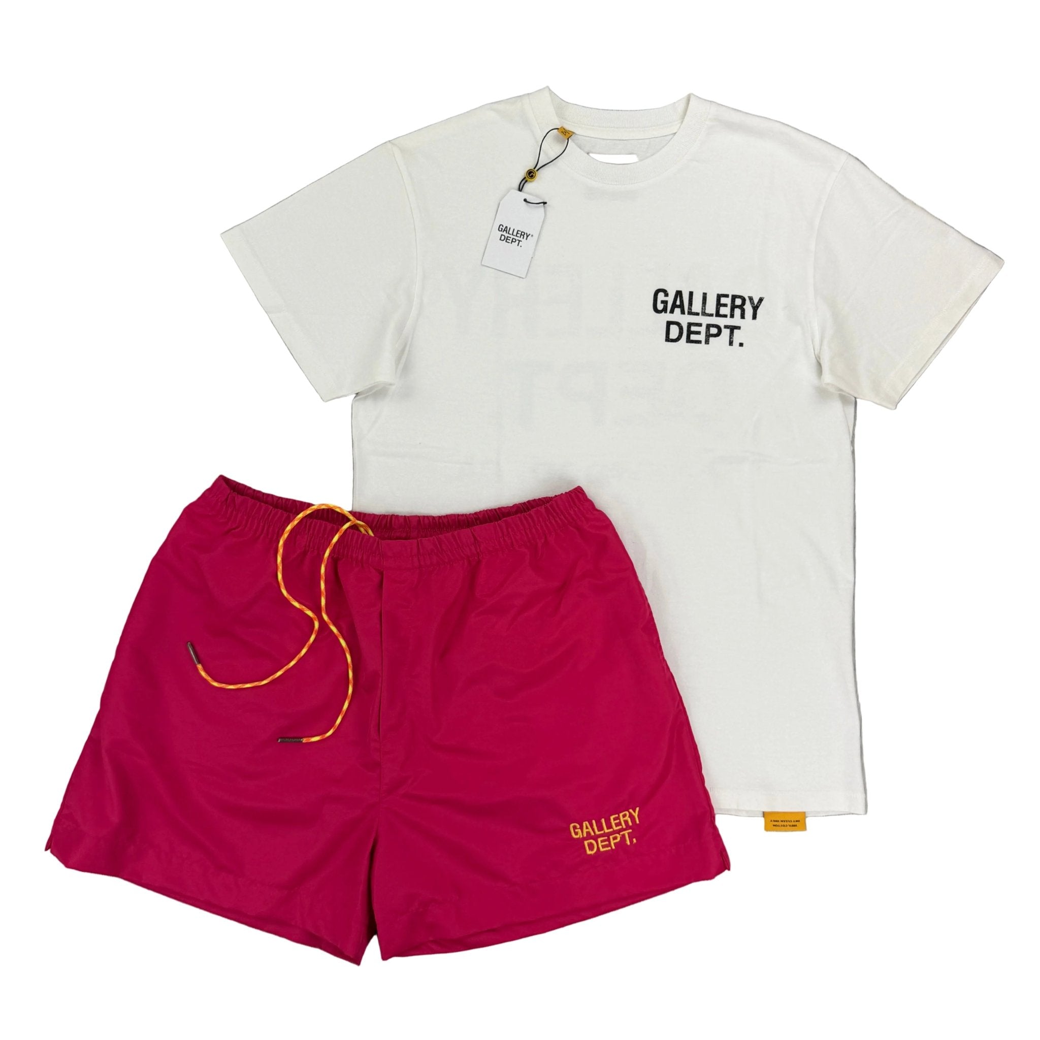 Gallery Dept Men’s White T-shirt & Shorts Set - Morely TrendsGallery Dept Type here:)