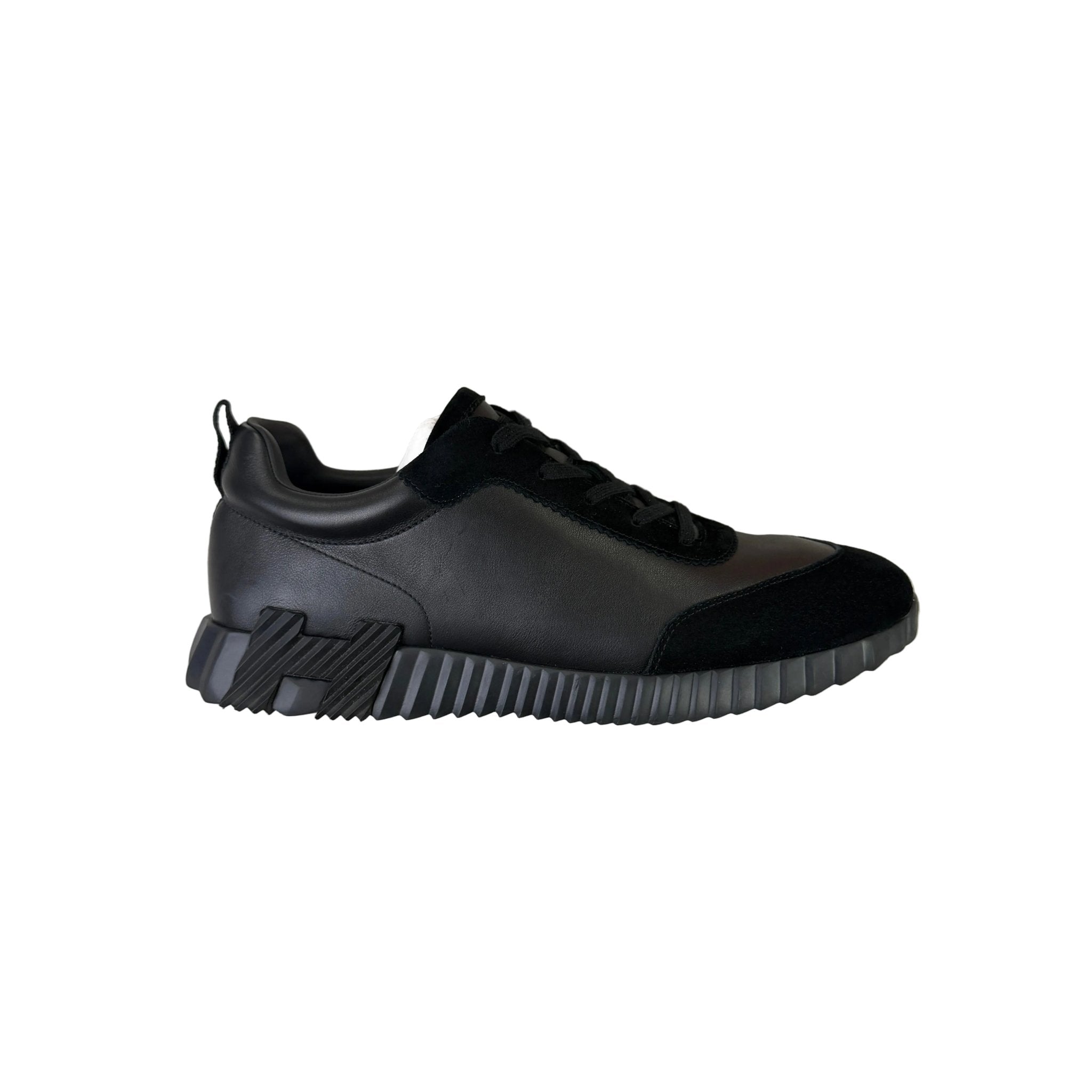 Hermes Men’s All Black Suede Bouncing Sneakers - Uk 11 - Morely TrendsHermes Type here:)