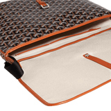Goyard Capetien MM Messenger Bag Black Tan
