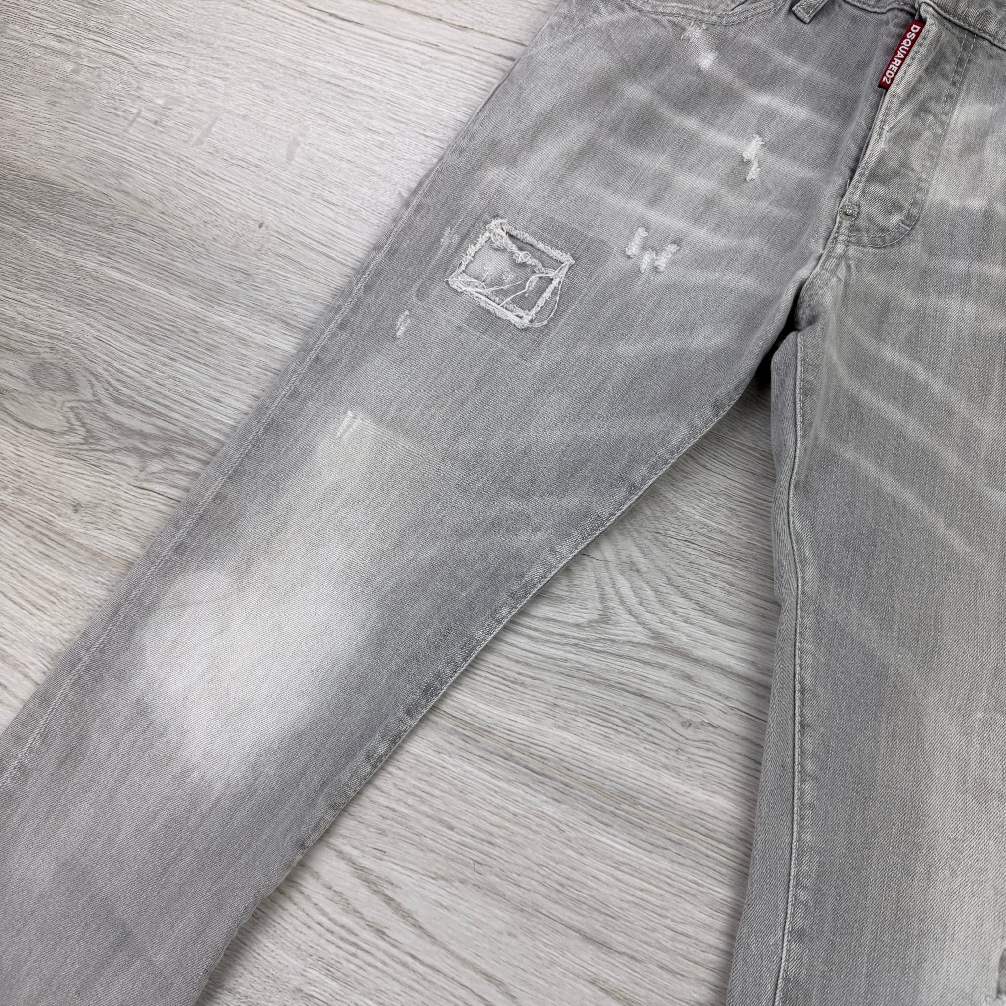 Dsquared2 Men’s Grey Distressed Jeans - 46 (Uk 30) - Morely TrendsDsquared2 Type here:)