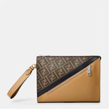 Fendi Diagonal Flat Pouch