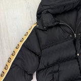 Gucci Men’s GG Jacquard Nylon Padded Down Jacket - Size 50 (L/XL)
