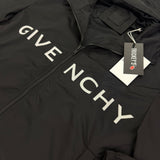 Givenchy Men’s Black Zip-up Windbreaker Jacket - 44