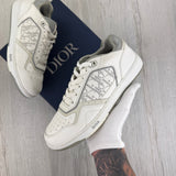 Dior B27 Men’s White Low Runners - 41.5 (Fit Uk 7.5/8)