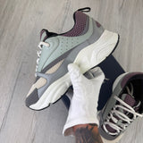 Dior B22 Men’s Lavender & Grey Trainers - 43 (Fit Uk 8.5)