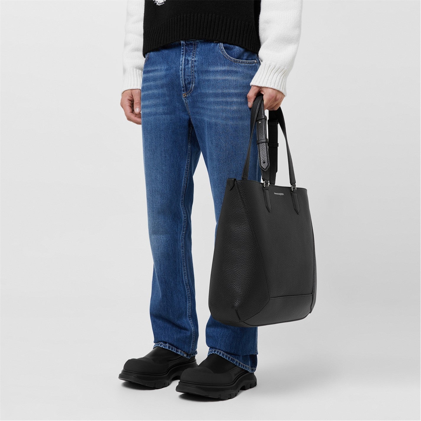 Alexander McQueen The Edge Medium Tote Bag