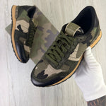 Valentino Men’s Khaki Camo Mesh Rockrunner Trainers - Uk 7 - Morely TrendsValentino Type here:)