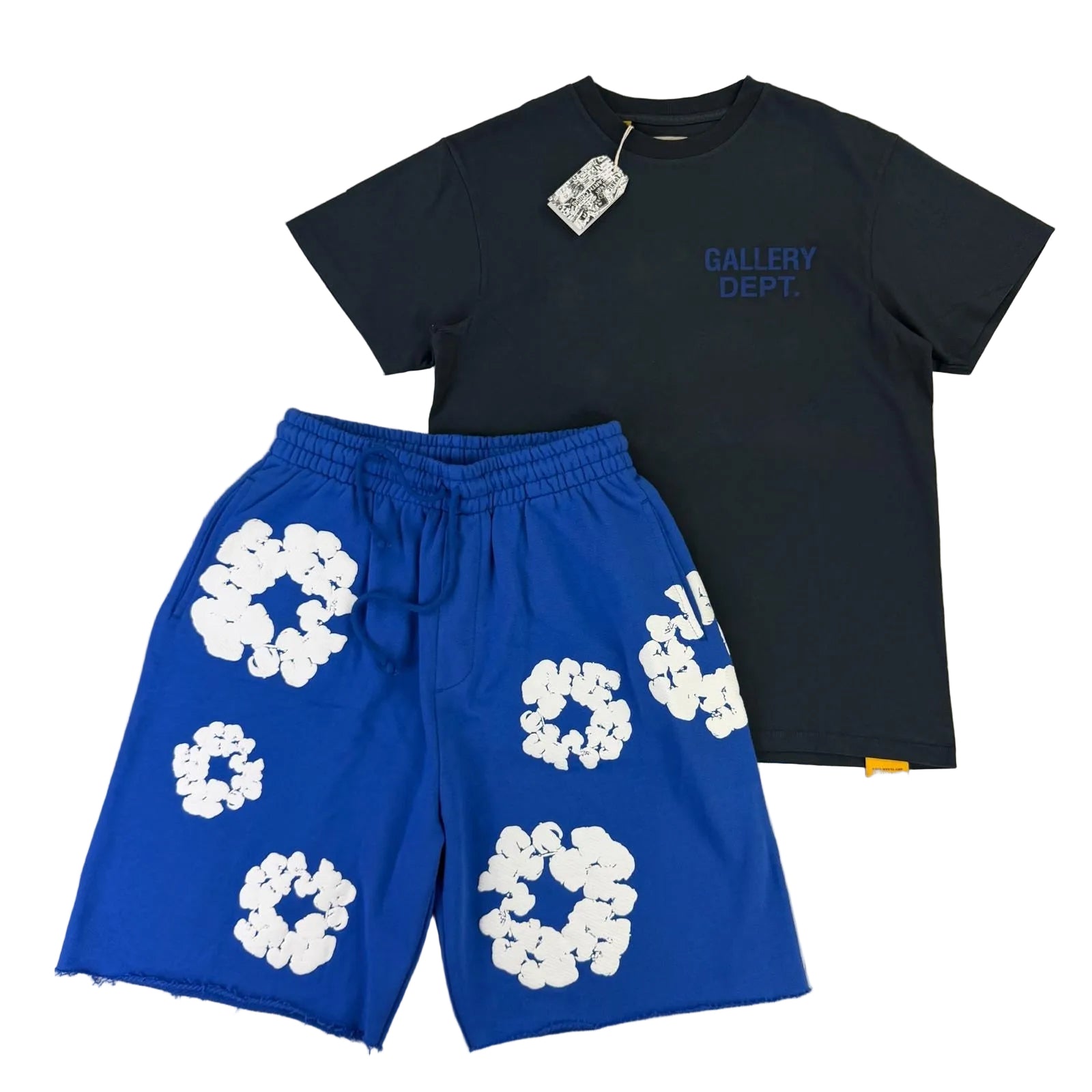 Gallery Dept Men’s T-shirt & Denim Tears Shorts Set - Morely TrendsGallery Dept Type here:)