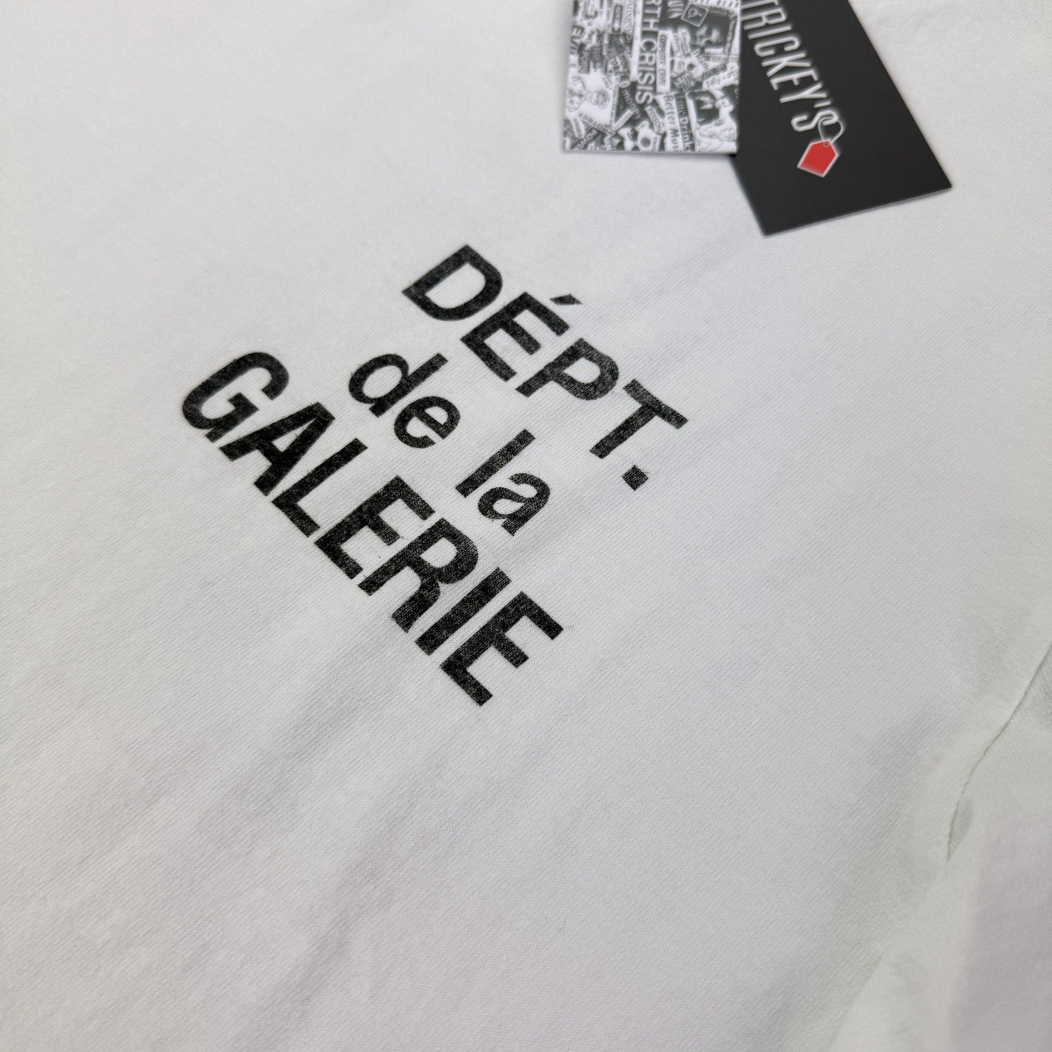 Gallery Dept Men’s White T-shirt - Oversized - Morely TrendsGallery Dept Type here:)