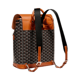 Goyard Alpin MM Backpack Black Tan