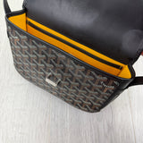 Goyard Goyardine Belvedere II Black PM Messenger Bag