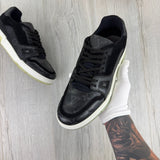 Louis Vuitton Men’s Black Low Trainers - Uk 8 (Fit 9)
