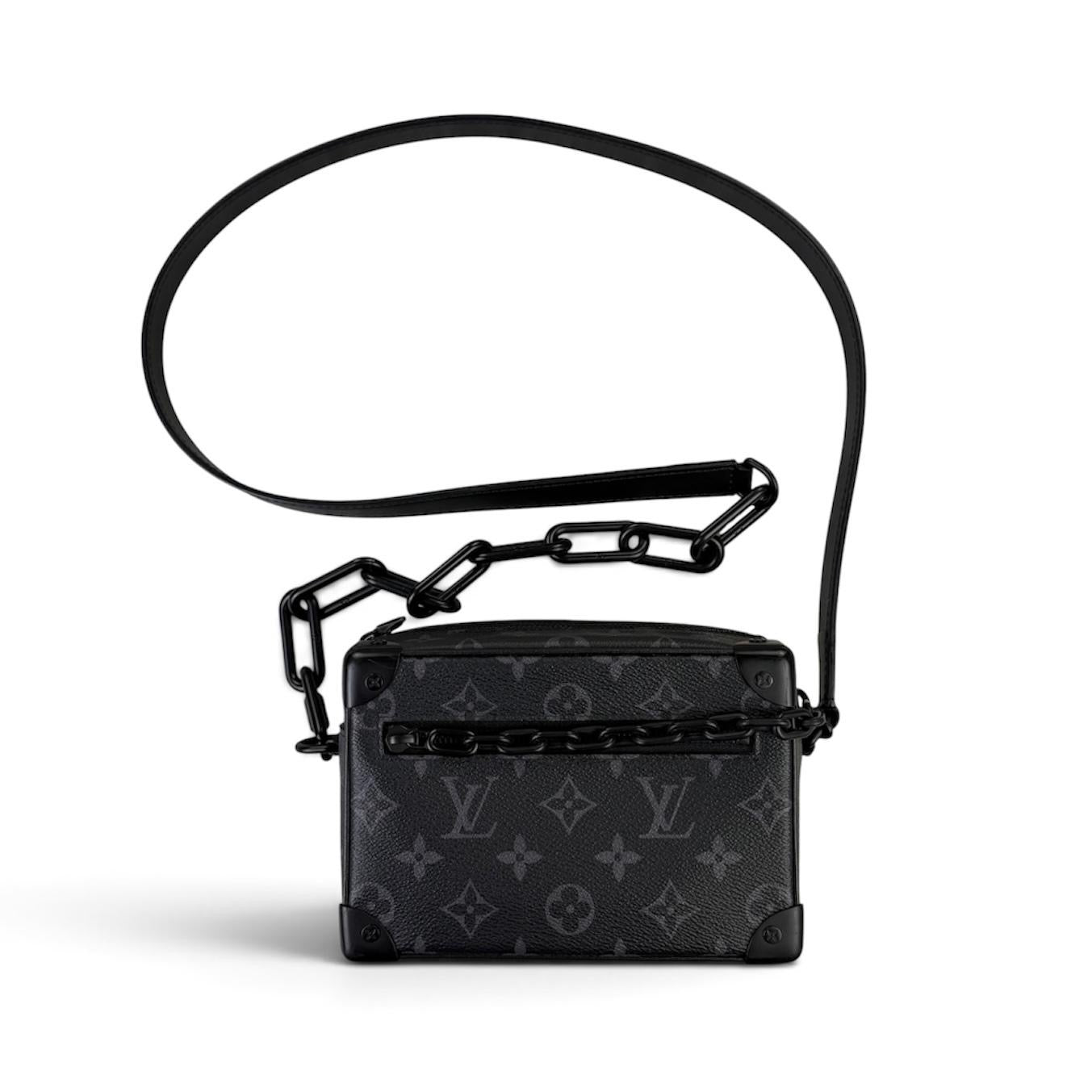 Louis Vuitton Men’s Black Monogram Mini Soft Trunk Bag - Morely TrendsLouis Vuitton Type here:)