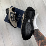 Dior B30 Men’s Beige / Black Trainers - 42 (Uk 8)