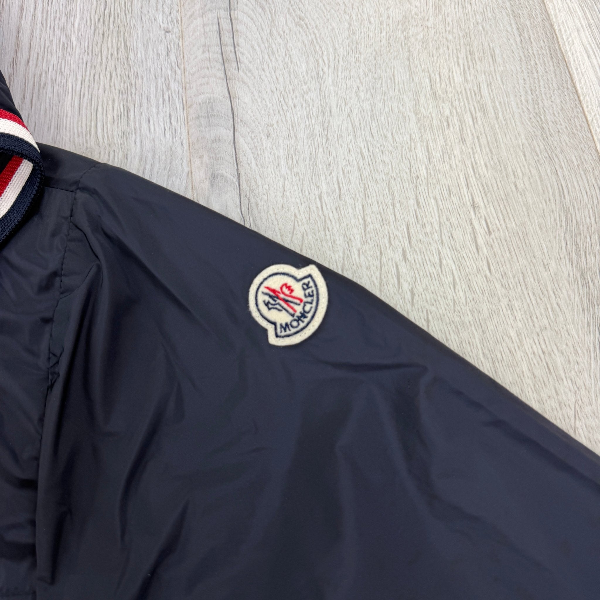 Moncler Men’s Navy Zip-up Anton Windbreaker Jacket - Size 4 - Morely TrendsMoncler Type here:)