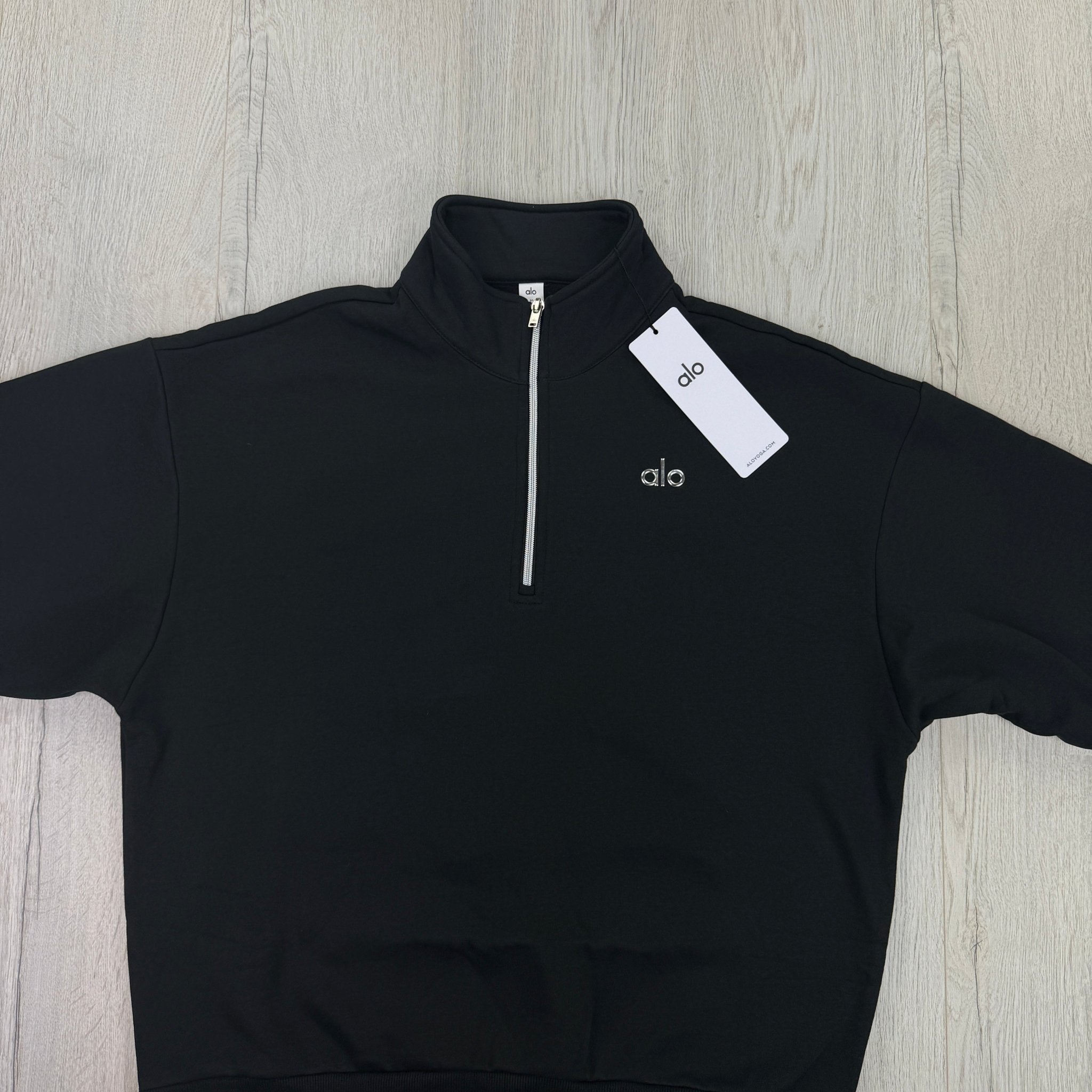 Alo Men’s Black 1/4 Zip Fleece - Morely TrendsAlo Type here:)