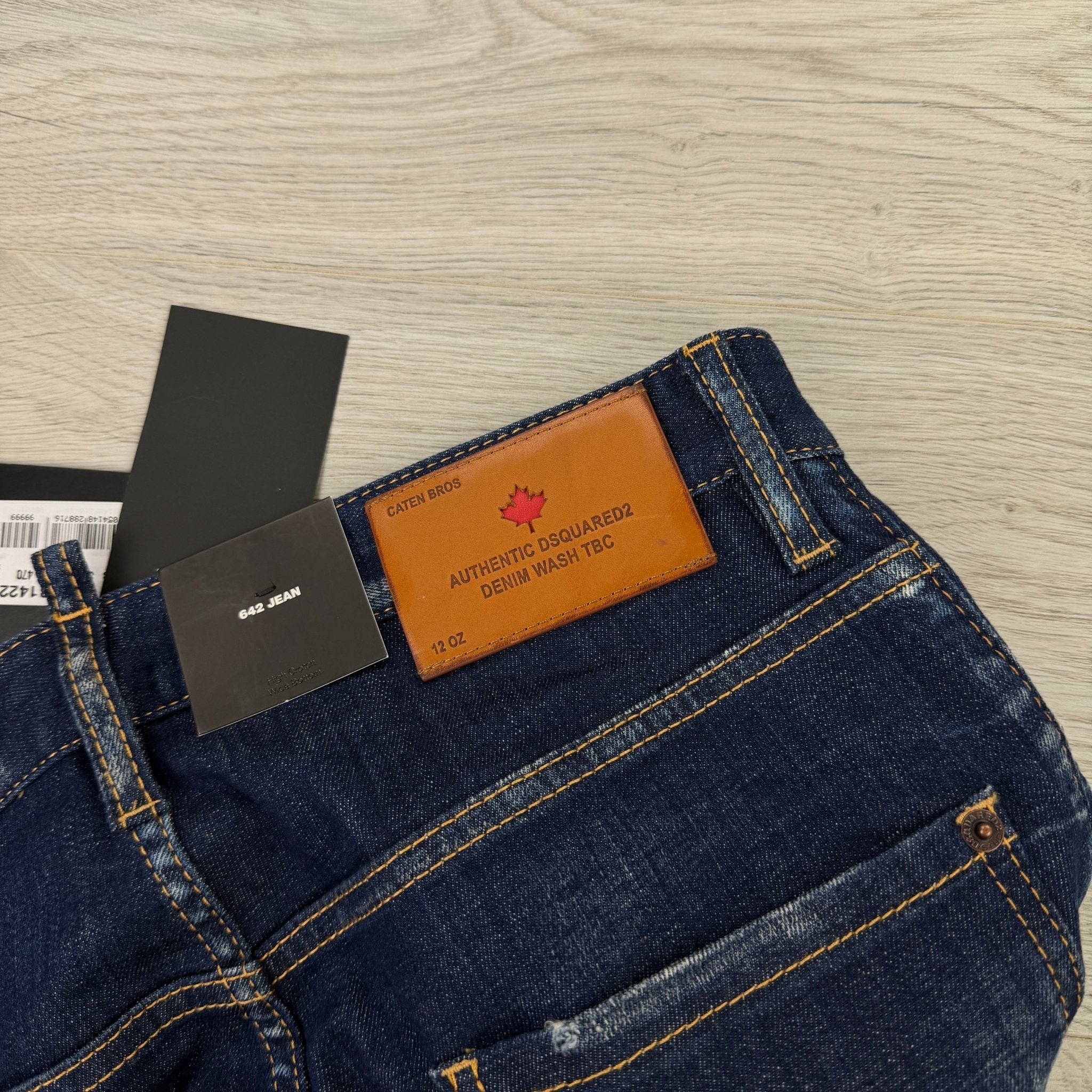 Dsquared2 Men’s Blue 642 Straight Jeans - Morely TrendsDsquared2 Type here:)