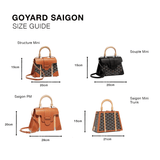 Goyard Saigon Structure Mini Bag Black