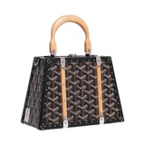 Goyard Saigon Mini Trunk Bag Black