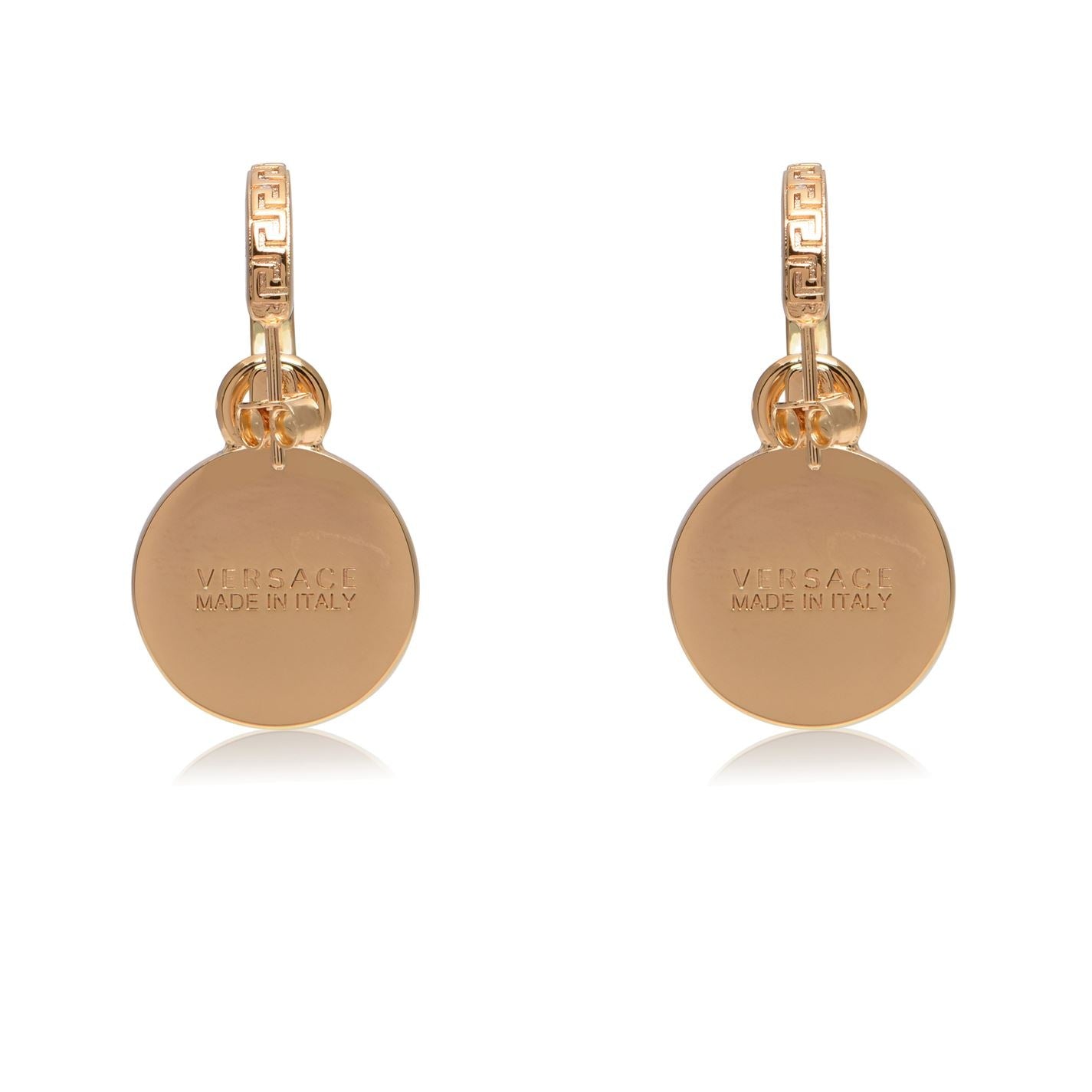 Versace Greca And Medusa Drop Earings - Morely TrendsVersace Type here:)