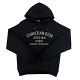 Christian Dior Men’s Black Pullover Hoodie - Medium