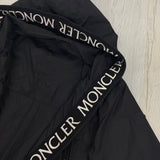 Moncler Massereau Giubbotto Men’s Black Windbreaker Jacket