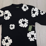 Denim Tears Men’s Black Longsleeve T-shirt - Medium