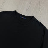 Louis Vuitton Men's Black Embossed T-shirt