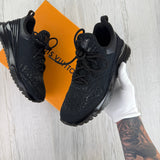 Louis Vuitton Men’s VNR Black Trainers - Uk 8