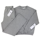 Alo Men’s Grey Full Tracksuit Relaxed Fit