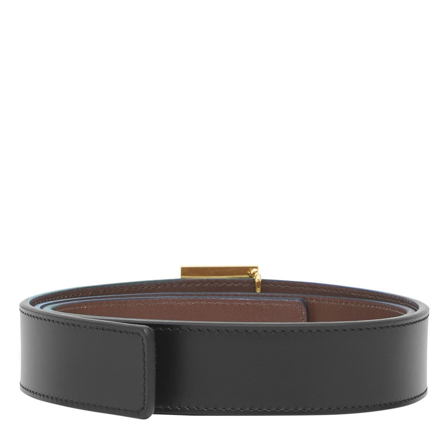 Burberry Monogram Motif Leather Belt