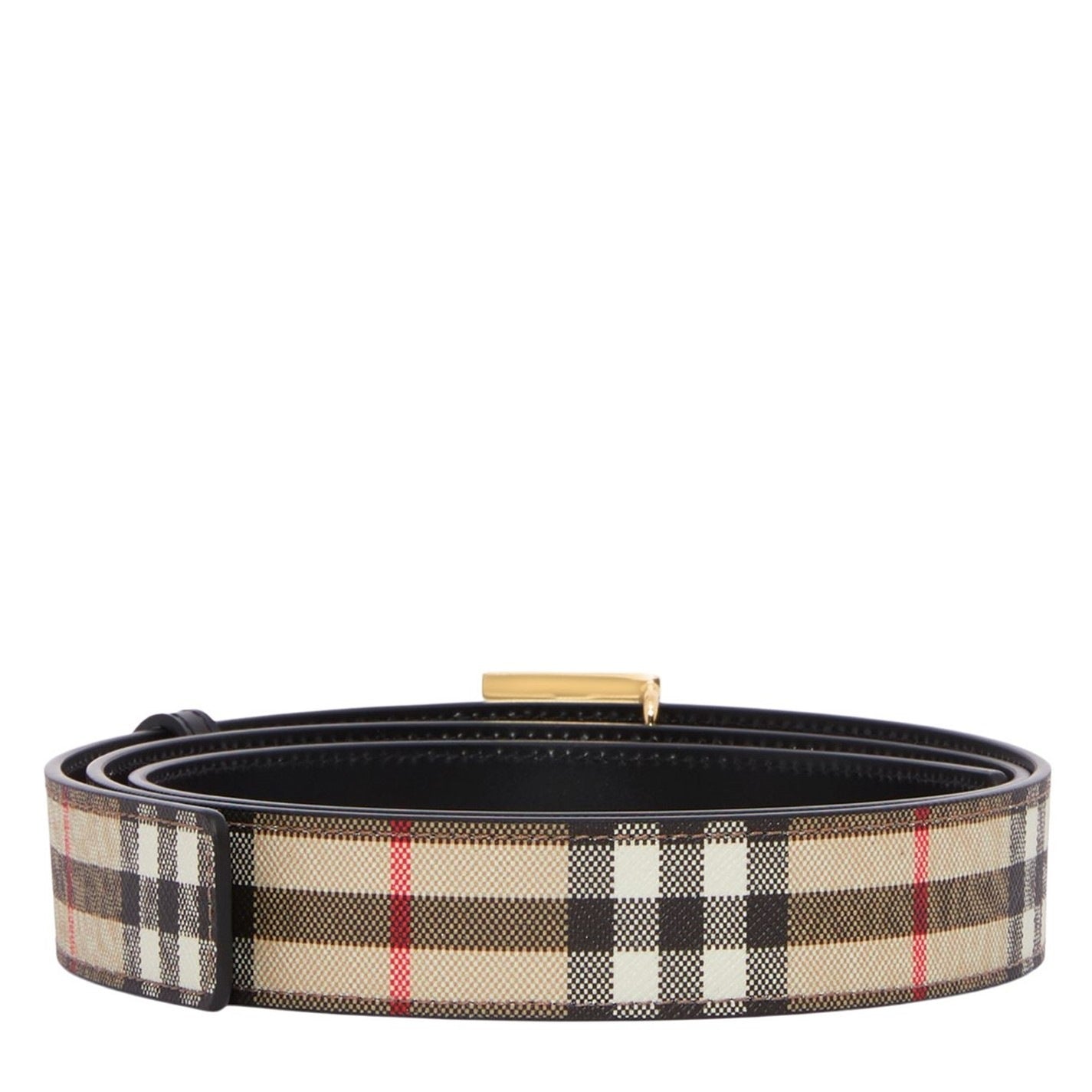 Burberry Monogram Motif Vintage Check Belt