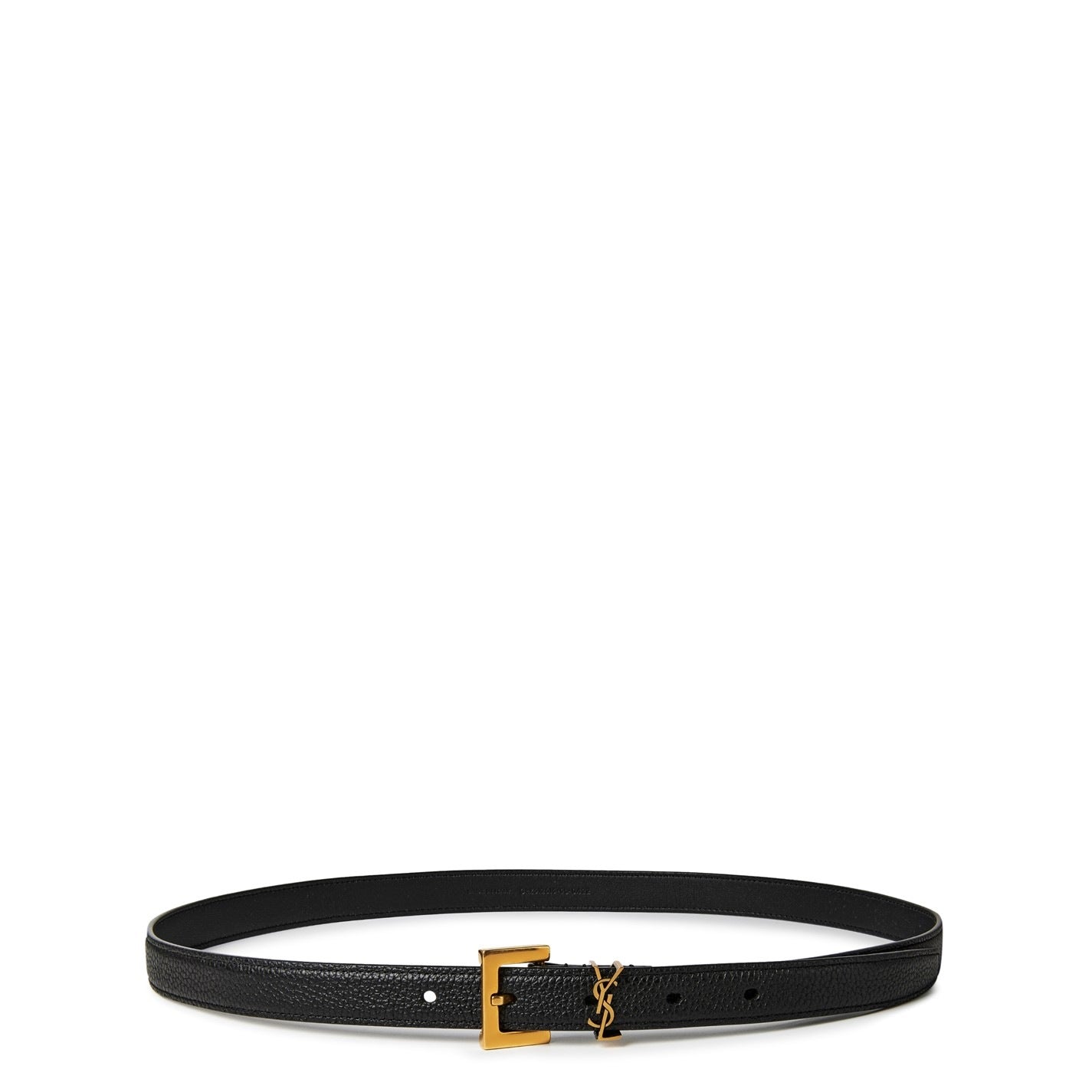 Saint Laurent Thin Monogram Belt