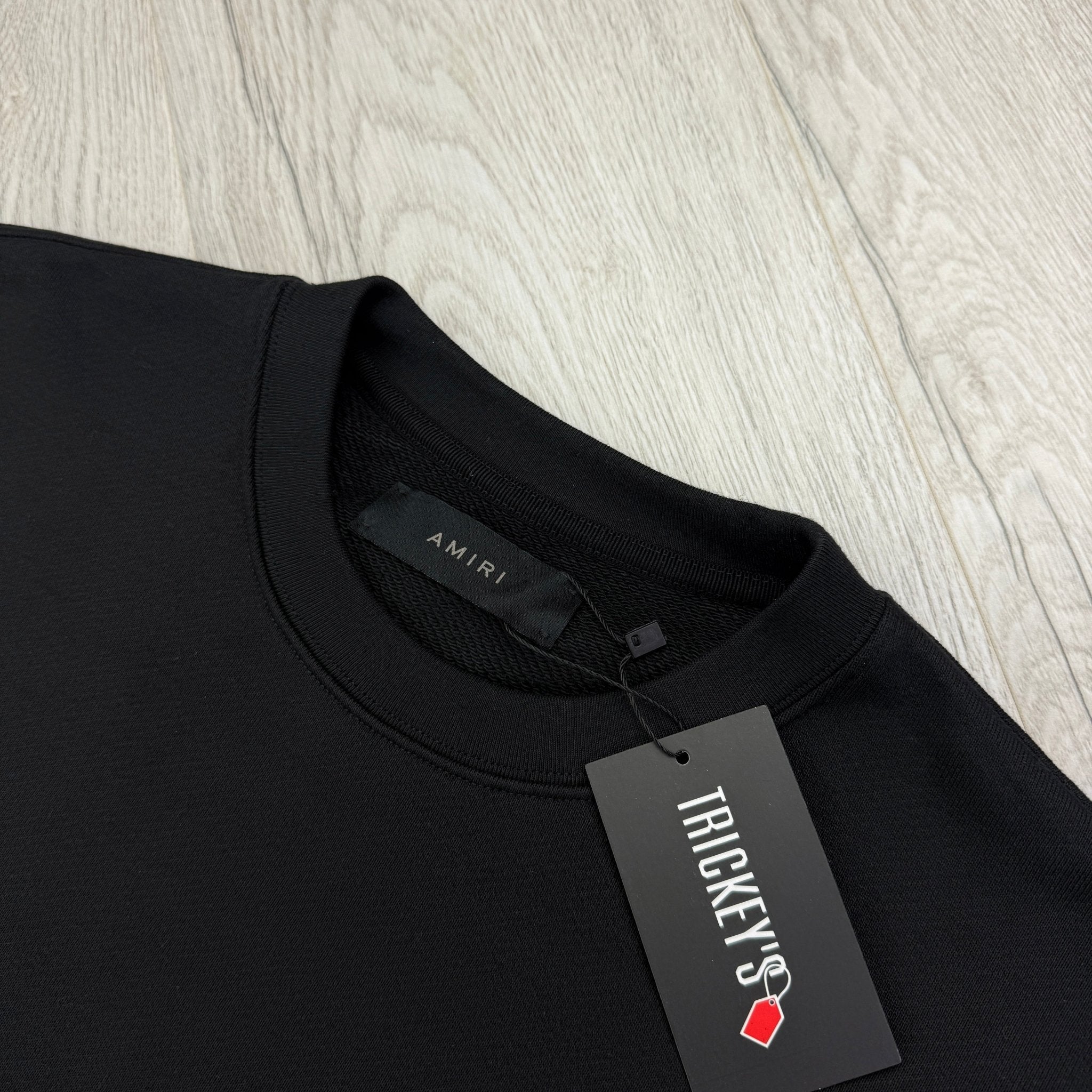 Amiri Men’s Black MA Logo Crewneck Jumper - Morely TrendsAmiri Type here:)