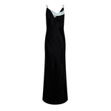 Bottega Veneta Textured Satin Long Dress