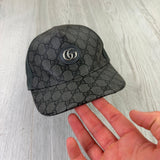 Gucci Men’s GG Interlocking Dark Grey Baseball Cap
