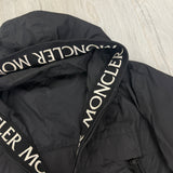 Moncler Massereau Giubbotto Men’s Black Windbreaker Jacket