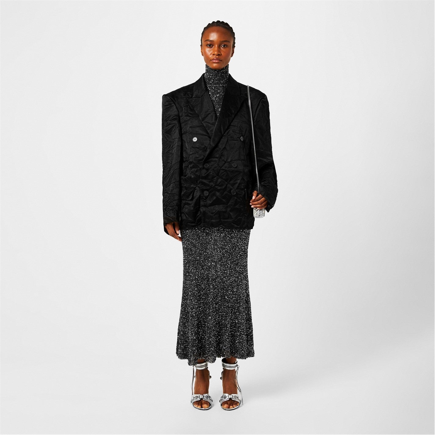 Balenciaga Sequinned Long Dress