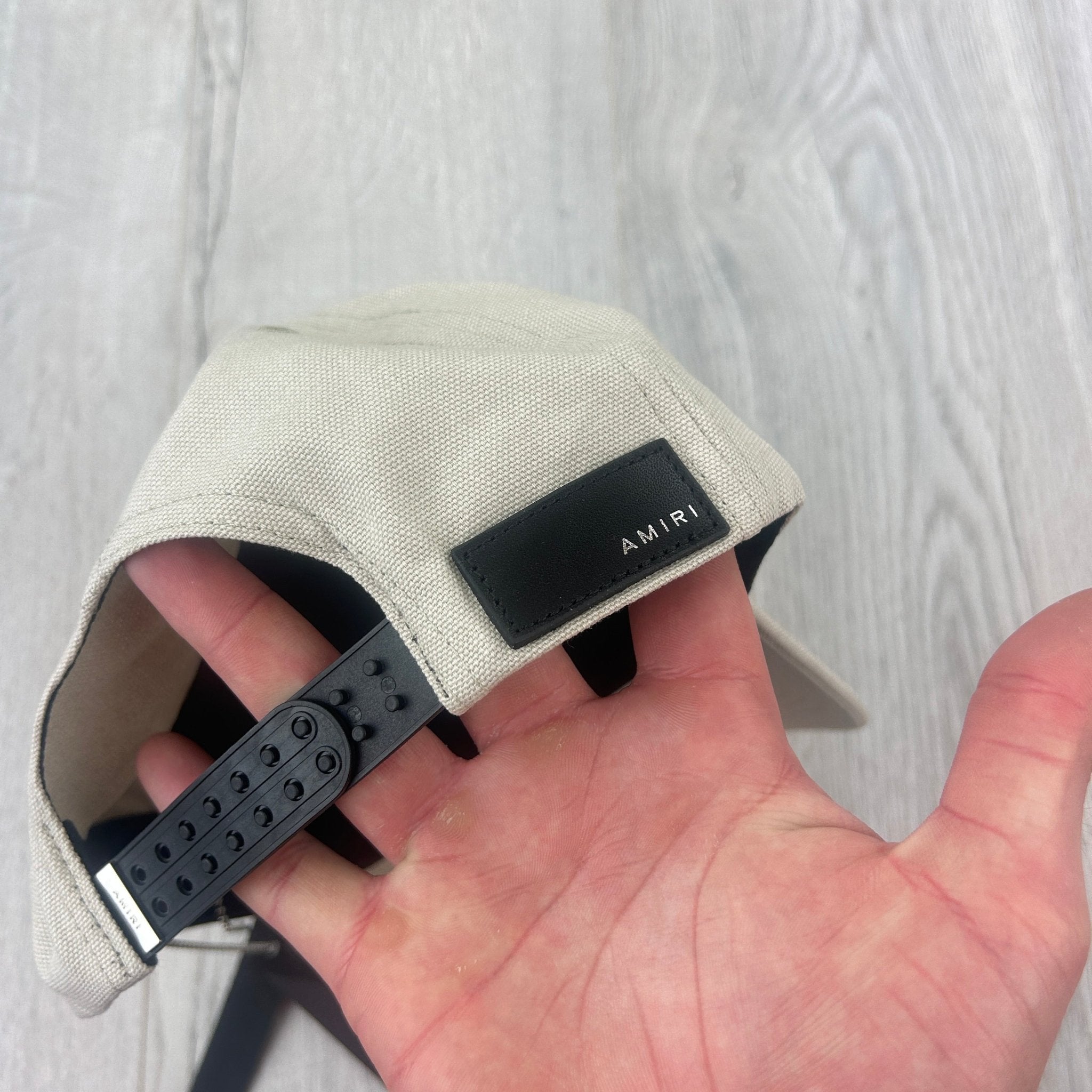 Amiri Men’s Beige MA Logo Full Canvas Cap - Morely TrendsAmiri Type here:)