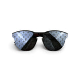 Louis Vuitton Men’s Black Waimea Monogram Rounded Sunglasses